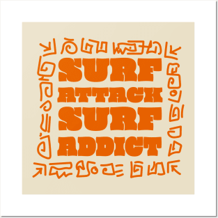 suff attack surf addict Posters and Art